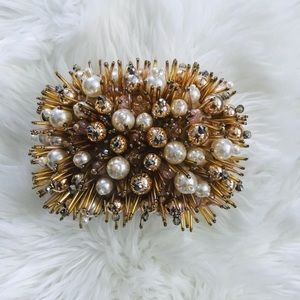 Aldo beaded clutch